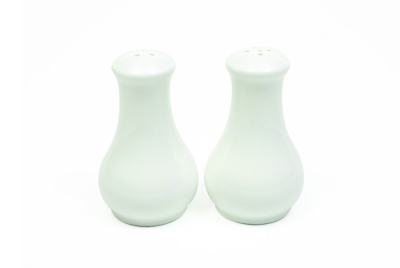 Maxwell & Williams White Basics Flut Salt & Pepper