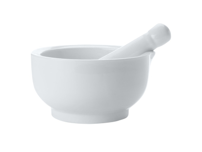 Maxwell & Williams White Basics Mortar & Pestle  12cm