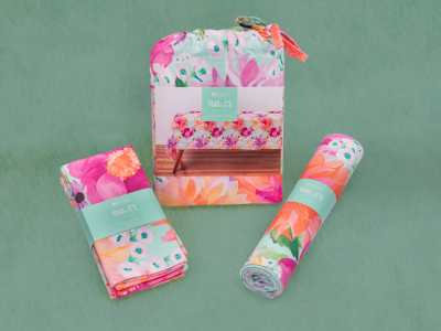 MW T&C'S Dahlia Daze Sky Napery Bundle