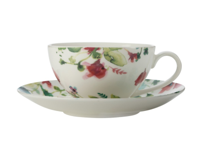 Maxwell & Williams Primavera Coupe Cup & Saucer  250ml
