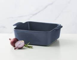 Maxwell & Williams Indulgence Square Baker 19x7.5cm Slate Blue Gift Boxed