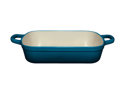Maxwell & Williams Cast Iron Roaster Midnight Blue 28x21cm Gift Boxed