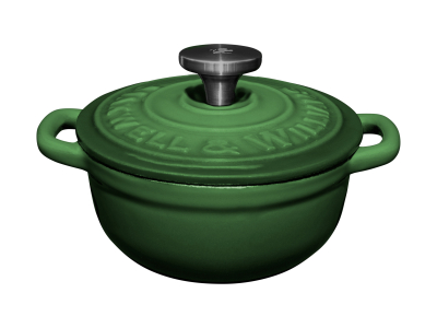 Maxwell & Williams Cast Iron Cocotte English Racing Green 9.5cm Gift Boxed