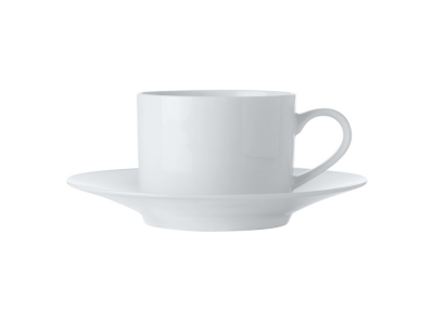 Maxwell & Williams White Basics Straight Cup & Saucer 