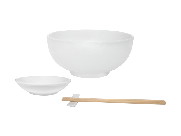 Maxwell & Williams White Basics Noodle Bowl Set 8pc Gift Boxed
