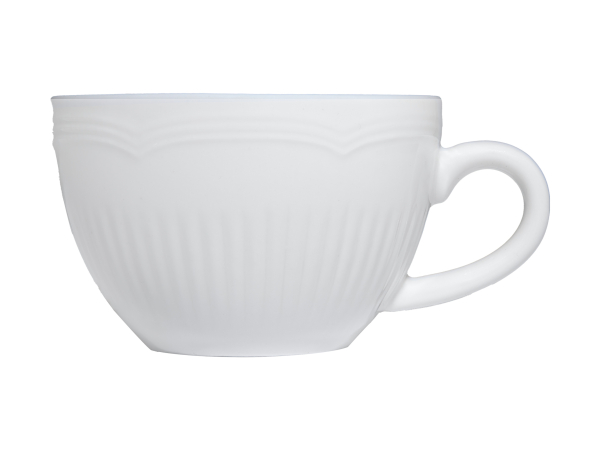 Maxwell & Williams White Basics Rococo Demi Cup & Saucer 90ml