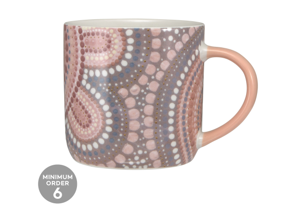 Maxwell & Williams Lou Martin Uplift Mug 480ml Coral