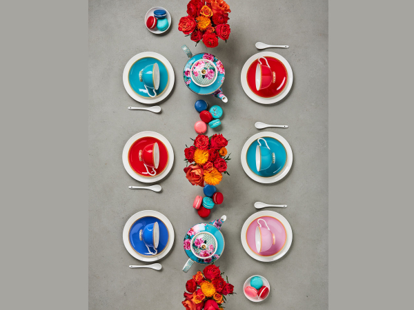 Maxwell & Williams Teas & C'S Teas & C's Classic Foot Cup & Saucer 200ML Cherry R 200ml