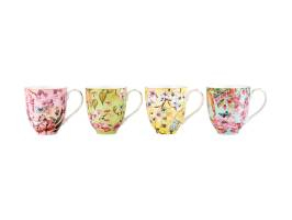 Maxwell & Williams Estelle Michaelides Enchantment Coupe Mug Set of 4 380ml Gift Boxed