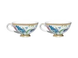 Maxwell & Williams Estelle Michaelides Mystique Demi Cup & Saucer 90ml Set of 2 Gift Boxed