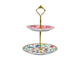 Maxwell & Williams Estelle Michaelides Mystique 2 Tiered Cake Stand Gift Boxed