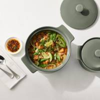 Maxwell & Williams Indulgence Round Casserole 3L Sage Gift Boxed