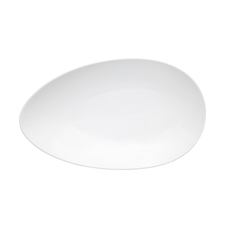 Maxwell & Williams White Basics Oval Platter Bundle: Consists of 1x 30x18cm + 1x 35x21cm + 1x 40x24cm