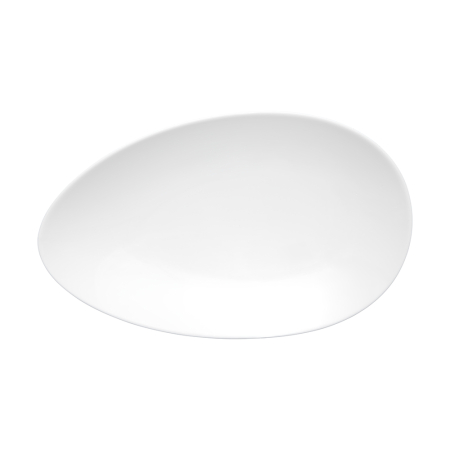 Maxwell & Williams White Basics Oval Platter Bundle: Consists of 1x 30x18cm + 1x 35x21cm + 1x 40x24cm