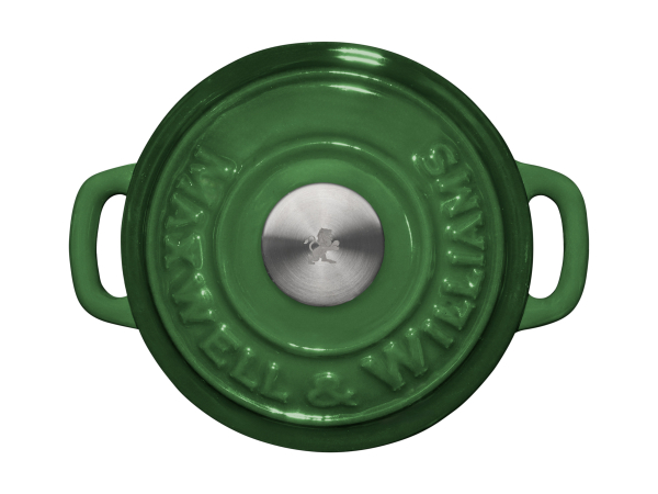 Maxwell & Williams Cast Iron Cocotte English Racing Green 9.5cm Gift Boxed