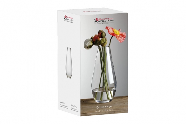 MW Diamante Teardrop Vase Bundle