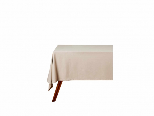 Maxwell & Williams Cotton Classics Rectangular Tablecloth 230x150cm Pebble