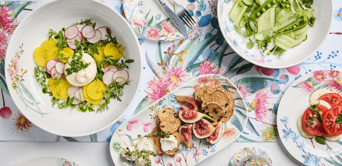 Refresh Your Table with Maxwell & Williams Basics and the Eucalyptus Bloom Collection