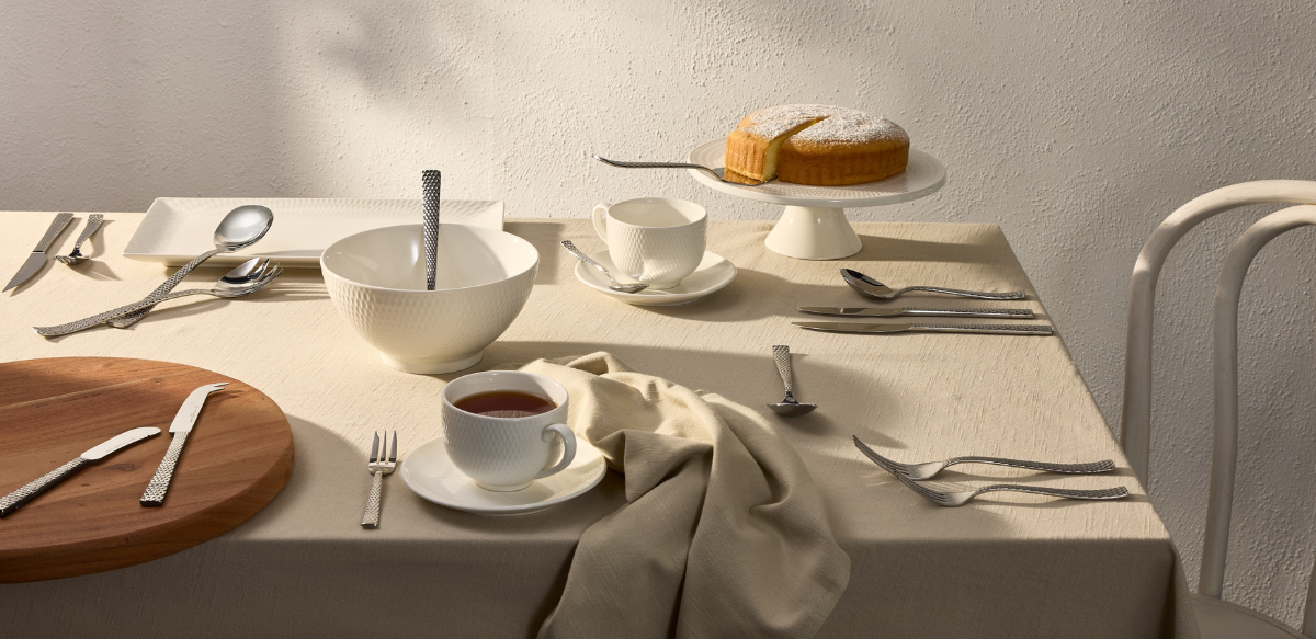 A Match Made in Heaven: White Basics Diamonds Meets Angel Food Cake
